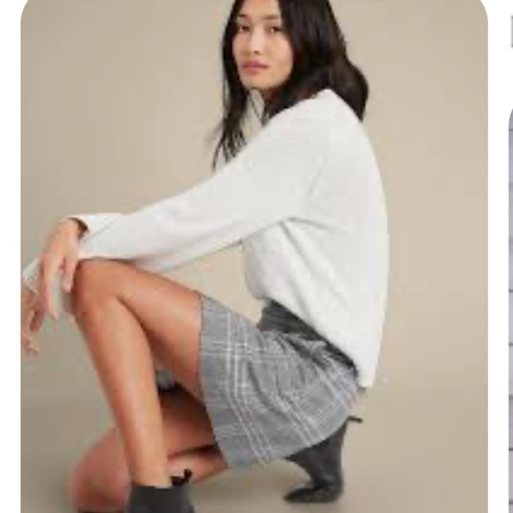 Banana Republic Plaid Women's Skirt